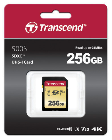 การ์ดหน่วยความจำแบบ SD และ microSD ซีรีย์ 500S และ 300S