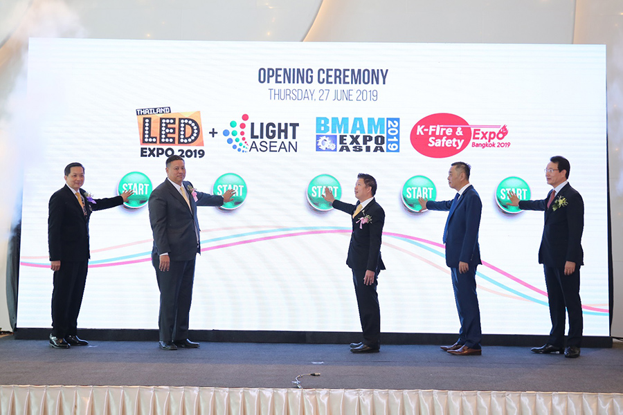 ผสานนวัตกรรมอนุรักษ์พลังงาน กับ ระบบอัจฉริยะ ในงาน BMAM Expo Asia, K-Fire & Safety Expo Bangkok และ LED Expo Thailand + Light ASEAN